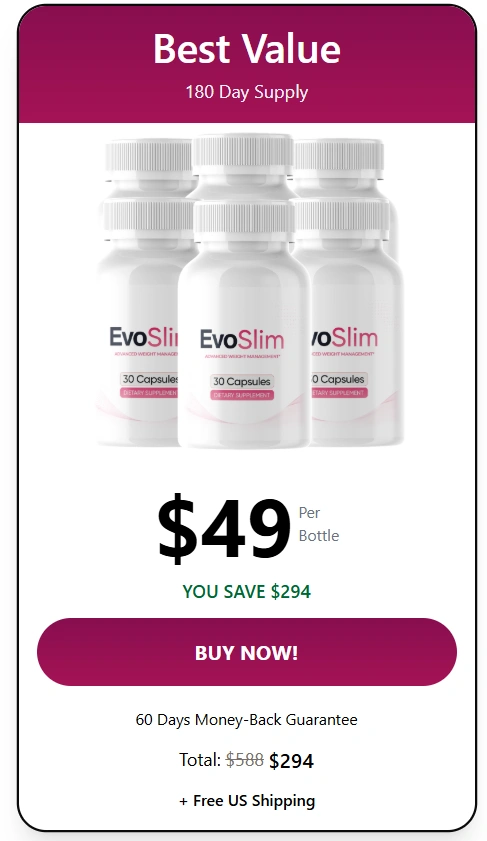 EvoSlim Pro 6 Bottle Price
